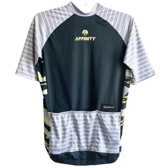 Cadence Mens AFFINITY Cycling Jersey Short Sleeve Top - Picture 2 of 14